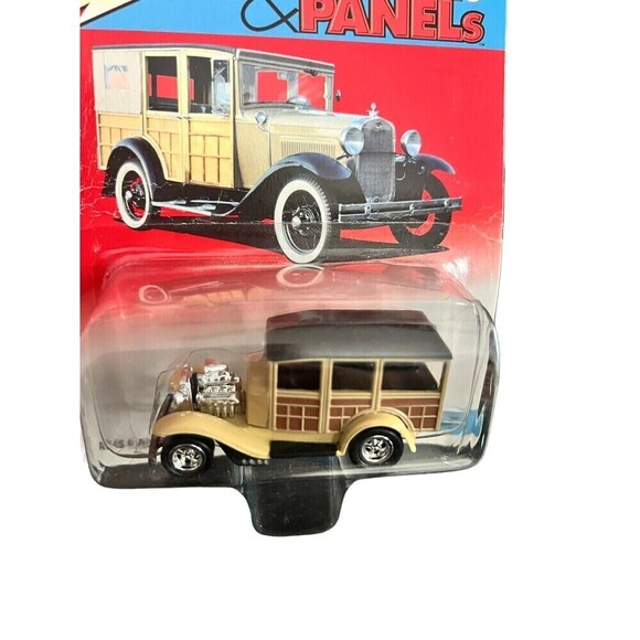 Johnny Lightning 31 1931 Ford Model A Station Wagon Custom Woodys & Panels Car T - Picture 6 of 6